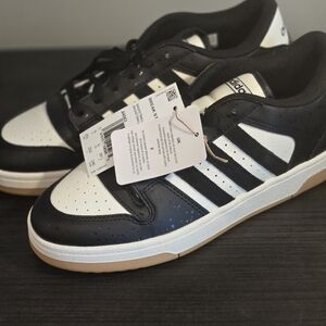 ADIDAS BREAKSTART BLACK NEW YOUTH 6.5/ WOMENS 8